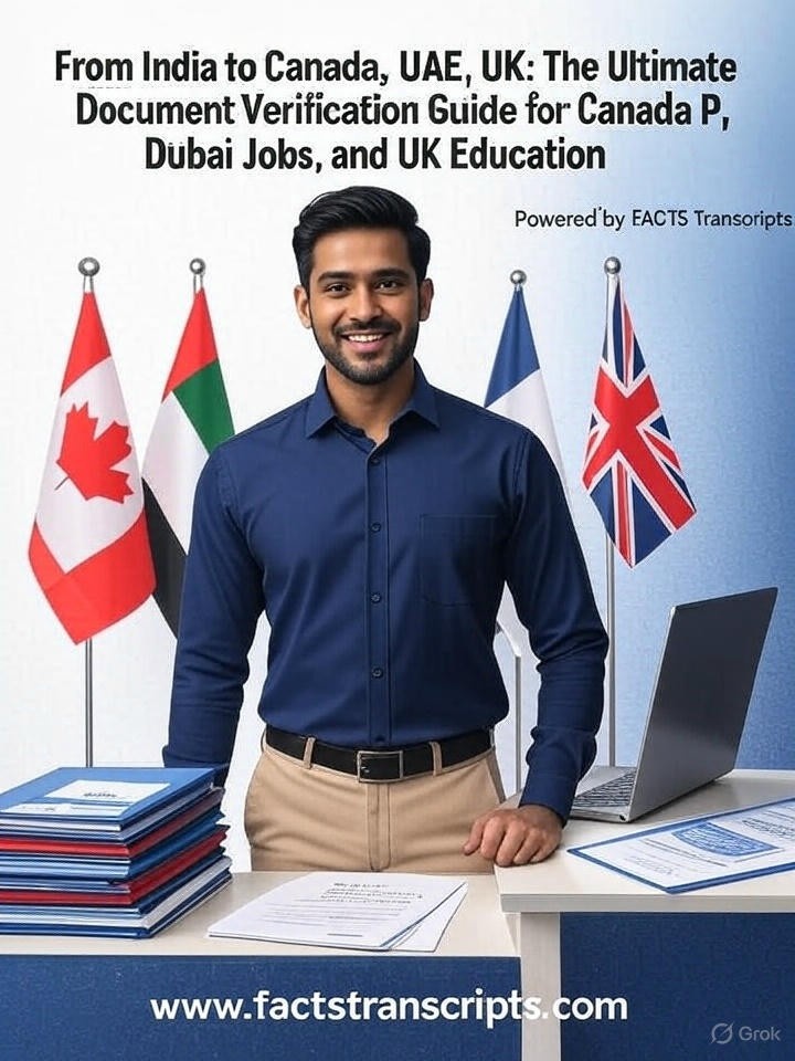 From India to Canada, UAE, UK: The Ultimate Document Verification Guide for Canada PR, Dubai Jobs, and UK Education