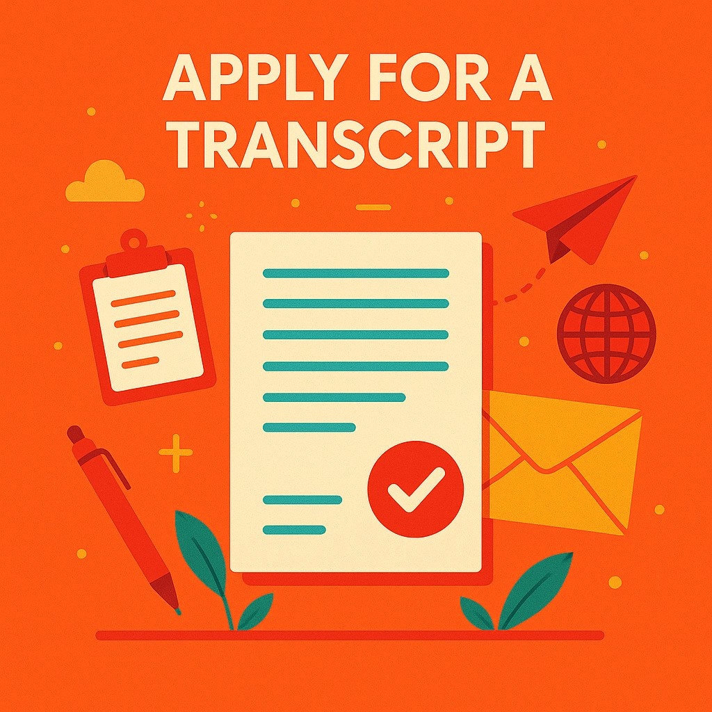 What's the process of getting transcript from any Indian university?
