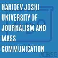 Get Transcript from Haridev Joshi University of Journalism and Mass Communication