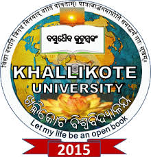  Khallikote University